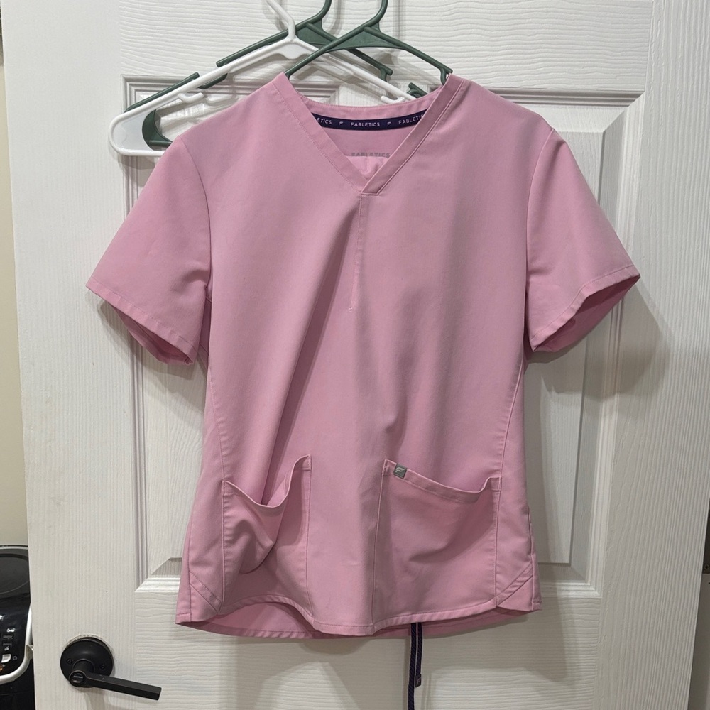 Fabletics Soft Pink Scrub Set